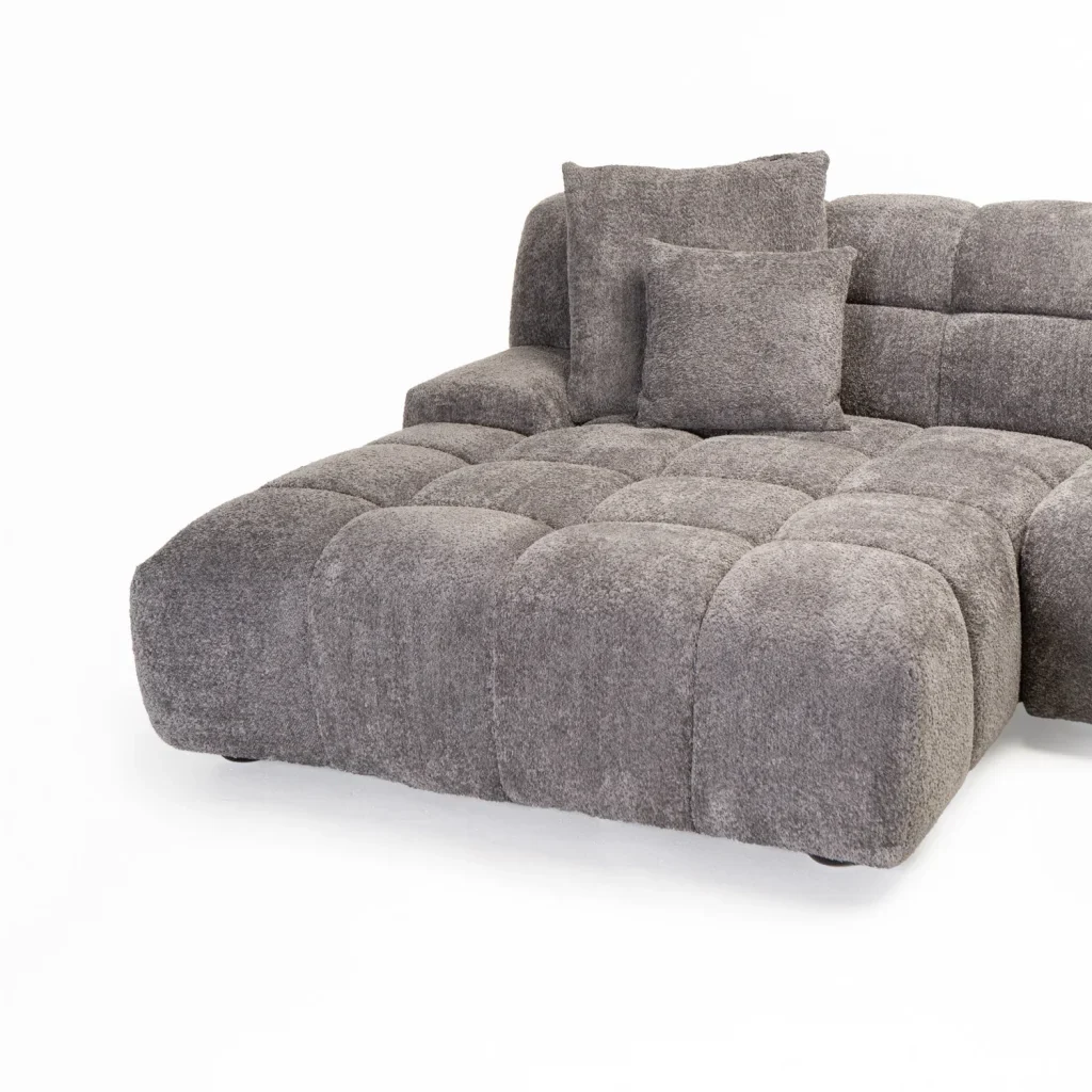 JOLIE FABRIC CORNER CHAISE - Image 5