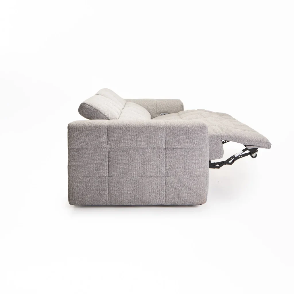 JULIO FABRIC ELECTRIC POWER 3 SEATER RECLINER - Image 6