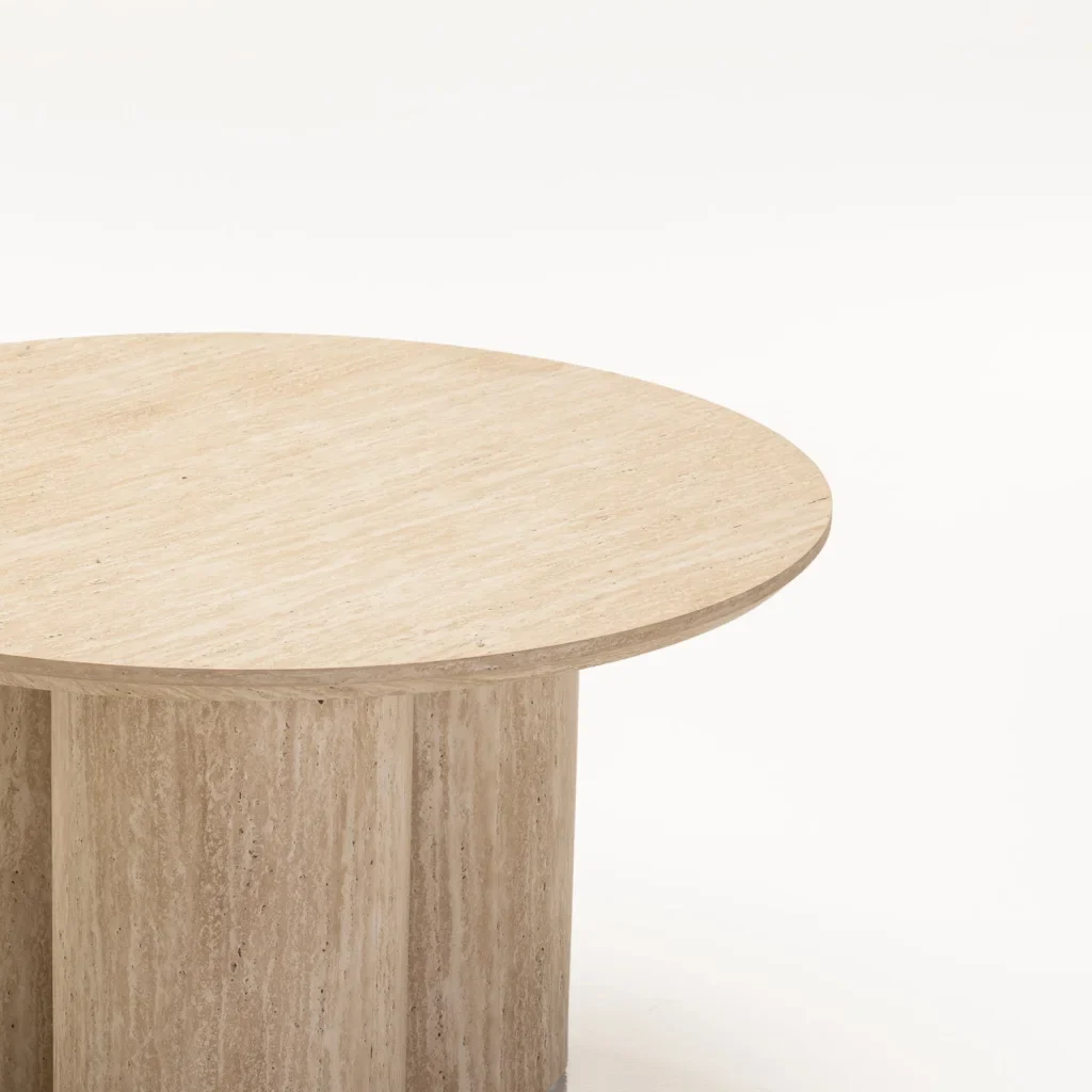 KAIA 80cm ROUND COFFEE TABLE - Image 2