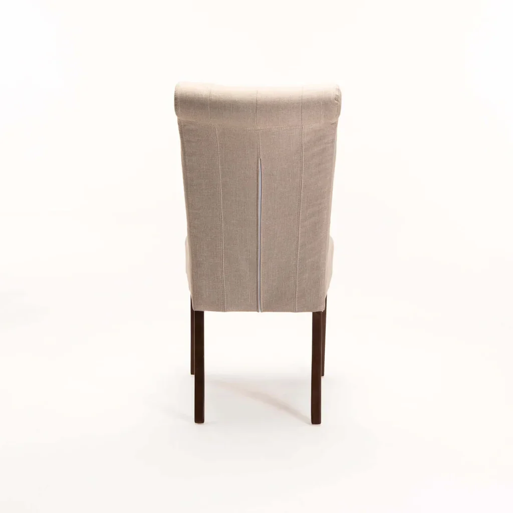 CHESTERFIELD FABRIC DINING CHAIR - Image 9