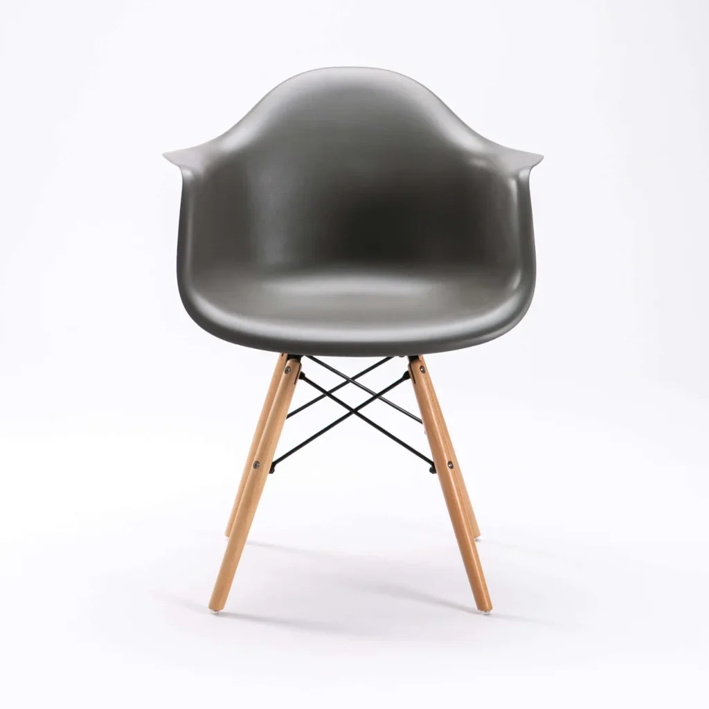 EMMY WOODEN LEG ARMCHAIR - Image 2