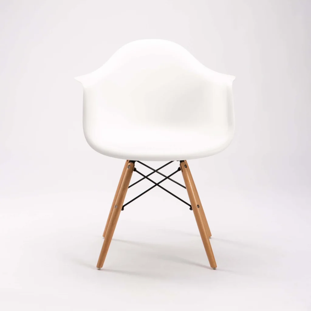 EMMY WOODEN LEG ARMCHAIR - Image 7
