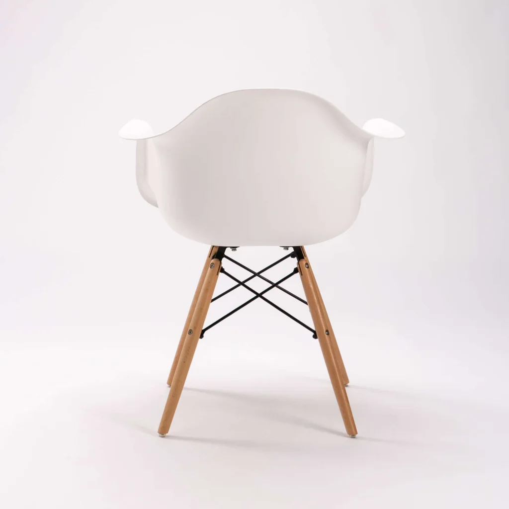 EMMY WOODEN LEG ARMCHAIR - Image 9