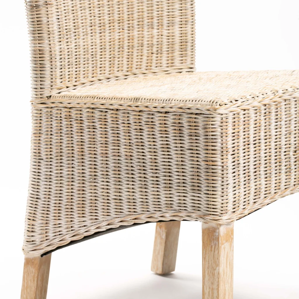 JADE WHITEWASH DINING CHAIR - Image 5