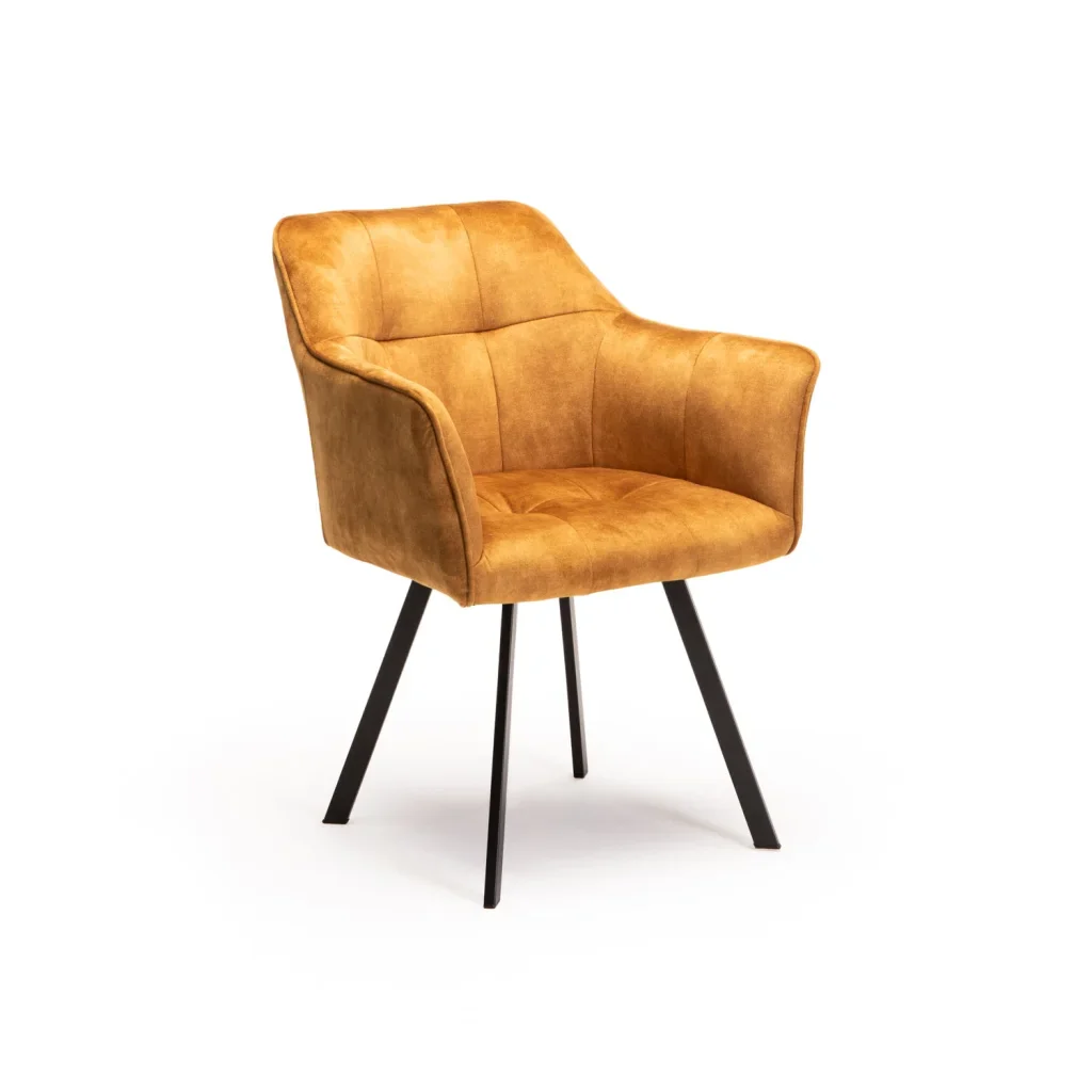 PIA DELUXE VELVET DINING CHAIR - Image 6