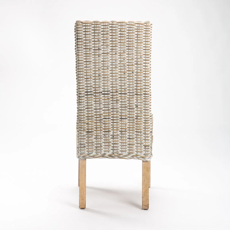 RITA WHITEWASH DINING CHAIR - Image 4