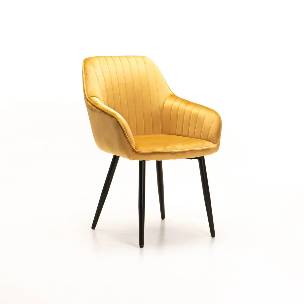 ROCCO VELVET DINING CHAIR - Image 13