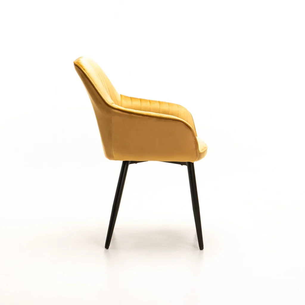 ROCCO VELVET DINING CHAIR - Image 15