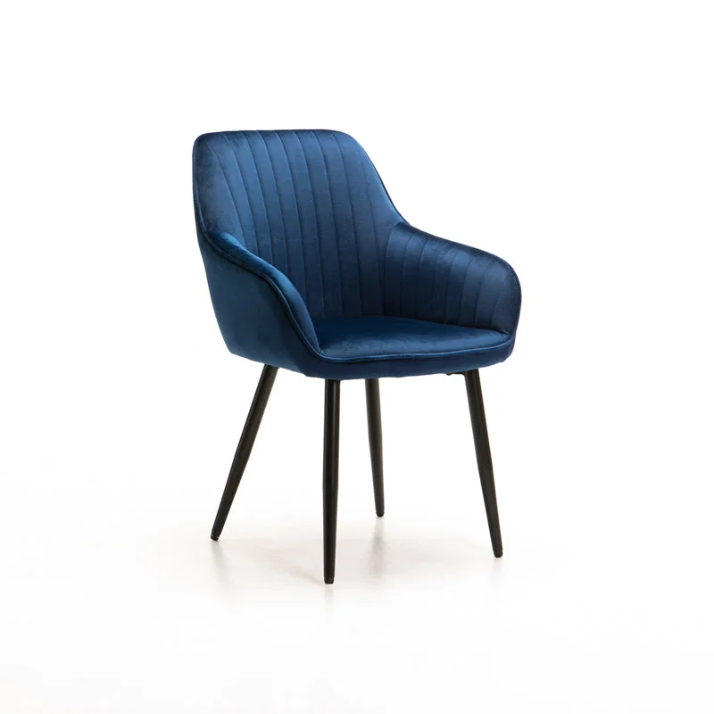 ROCCO VELVET DINING CHAIR - Image 7