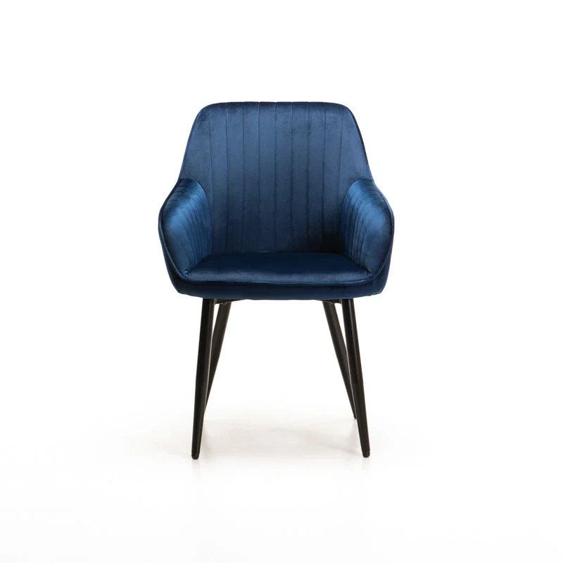 ROCCO VELVET DINING CHAIR - Image 9