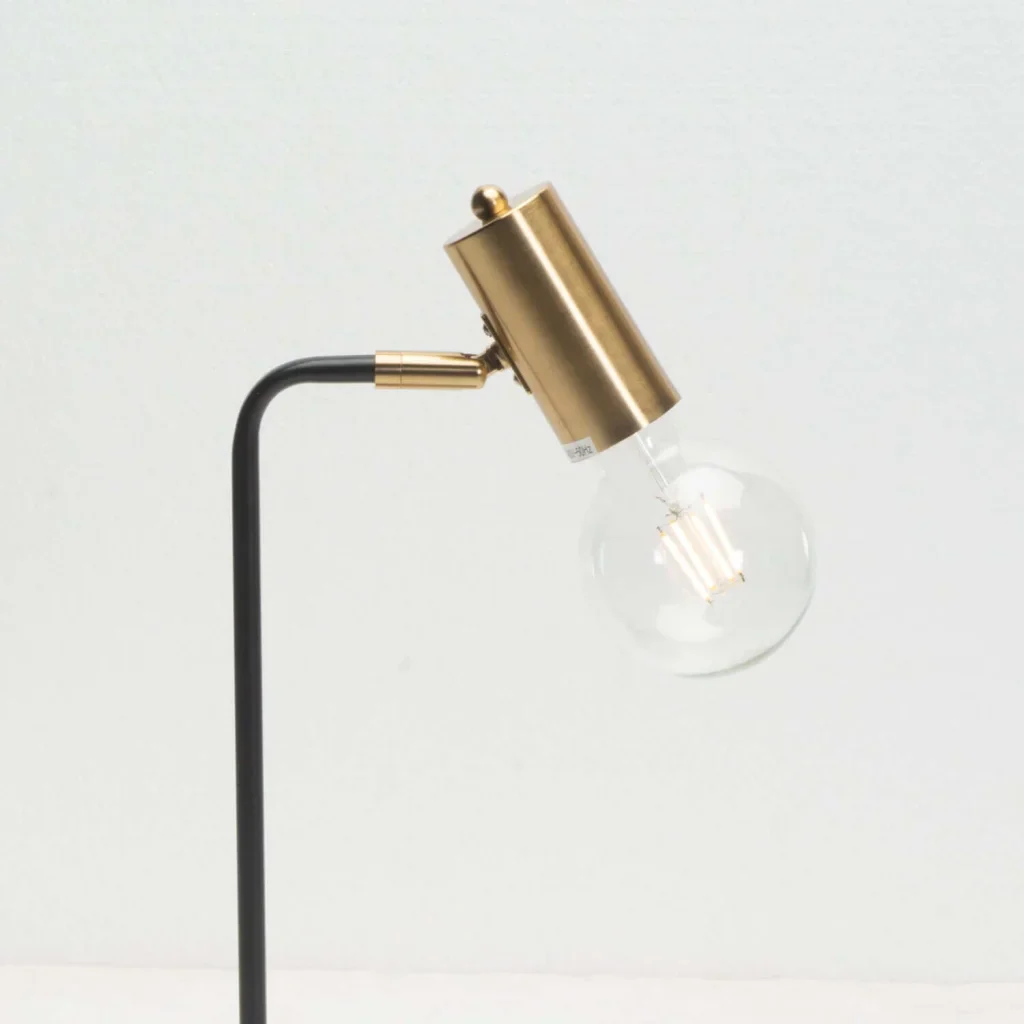 TABLE LAMP EDISON BLACK VINTAGE - Image 3