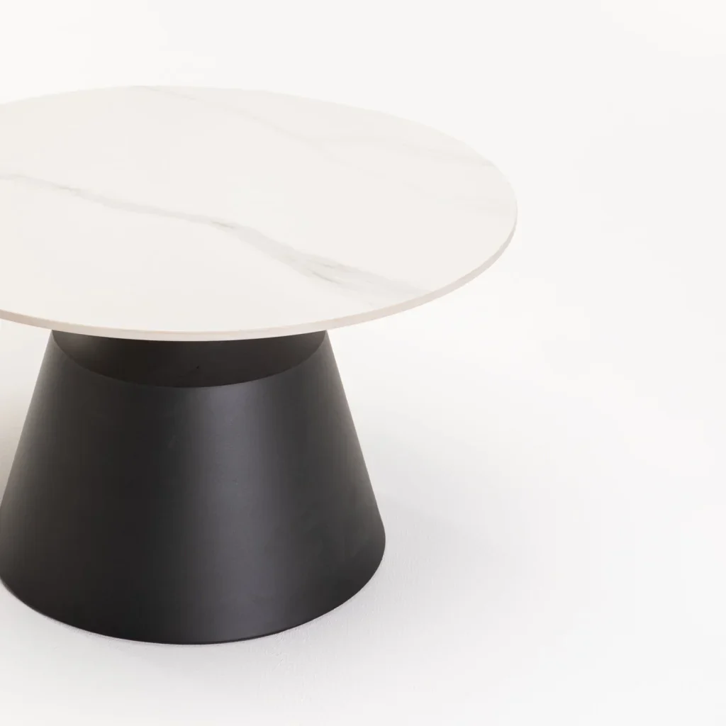 LEA SET OF 2 70/50cm STONE TOP COFFEE TABLE - Image 10