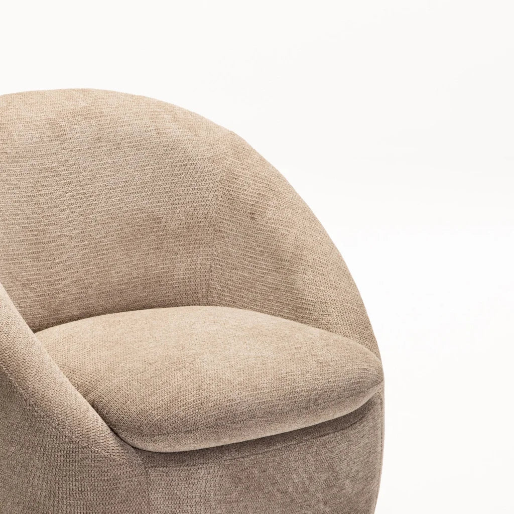 LEILA FABRIC SWIVEL CHAIR - Image 10