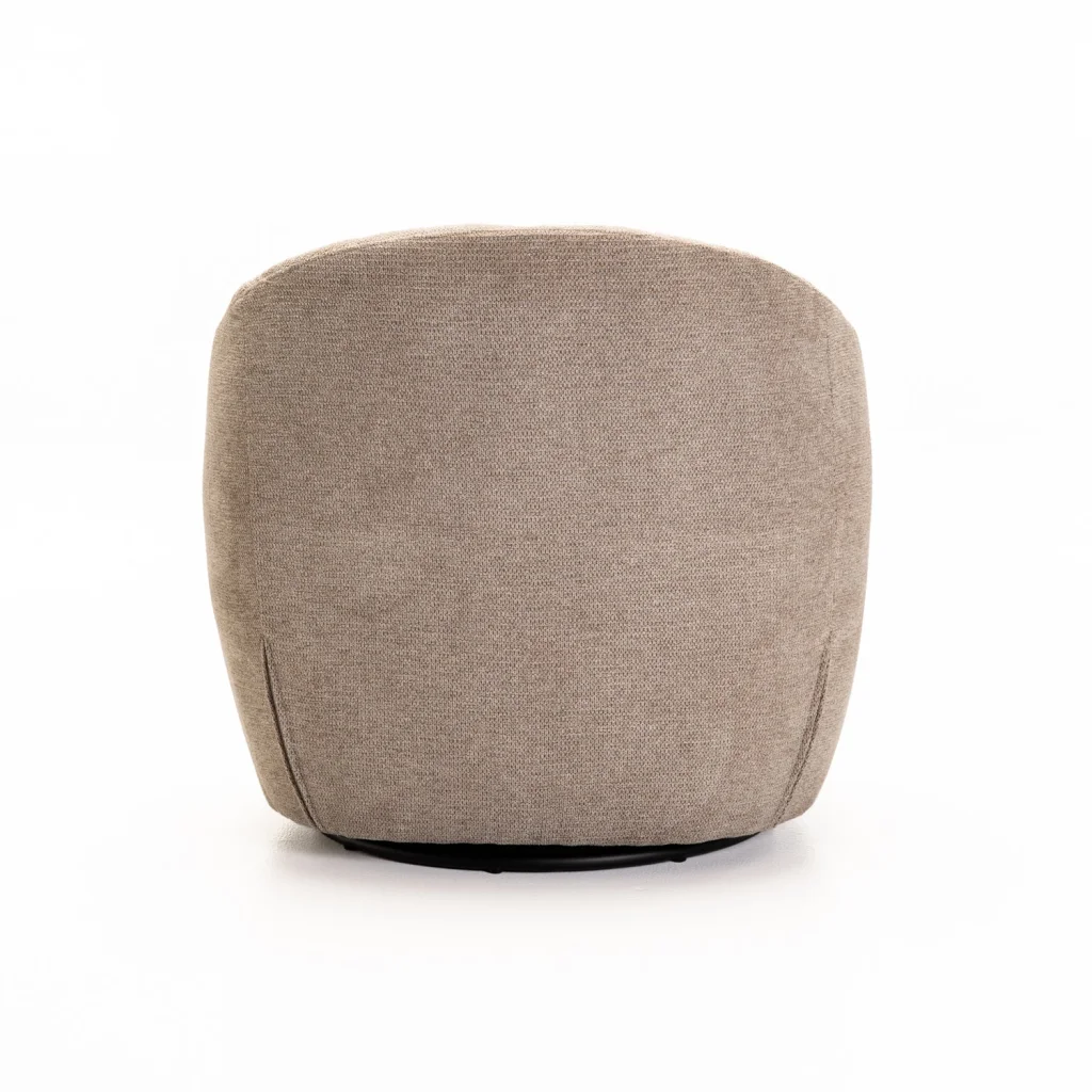 LEILA FABRIC SWIVEL CHAIR - Image 9