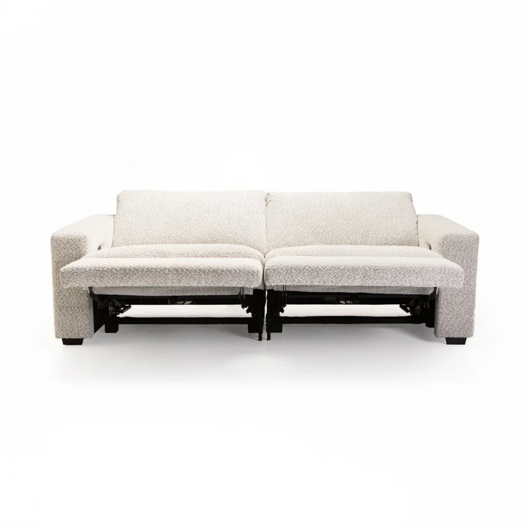 LEO FABRIC ELECTRIC POWER 3 SEATER RECLINER - Image 5