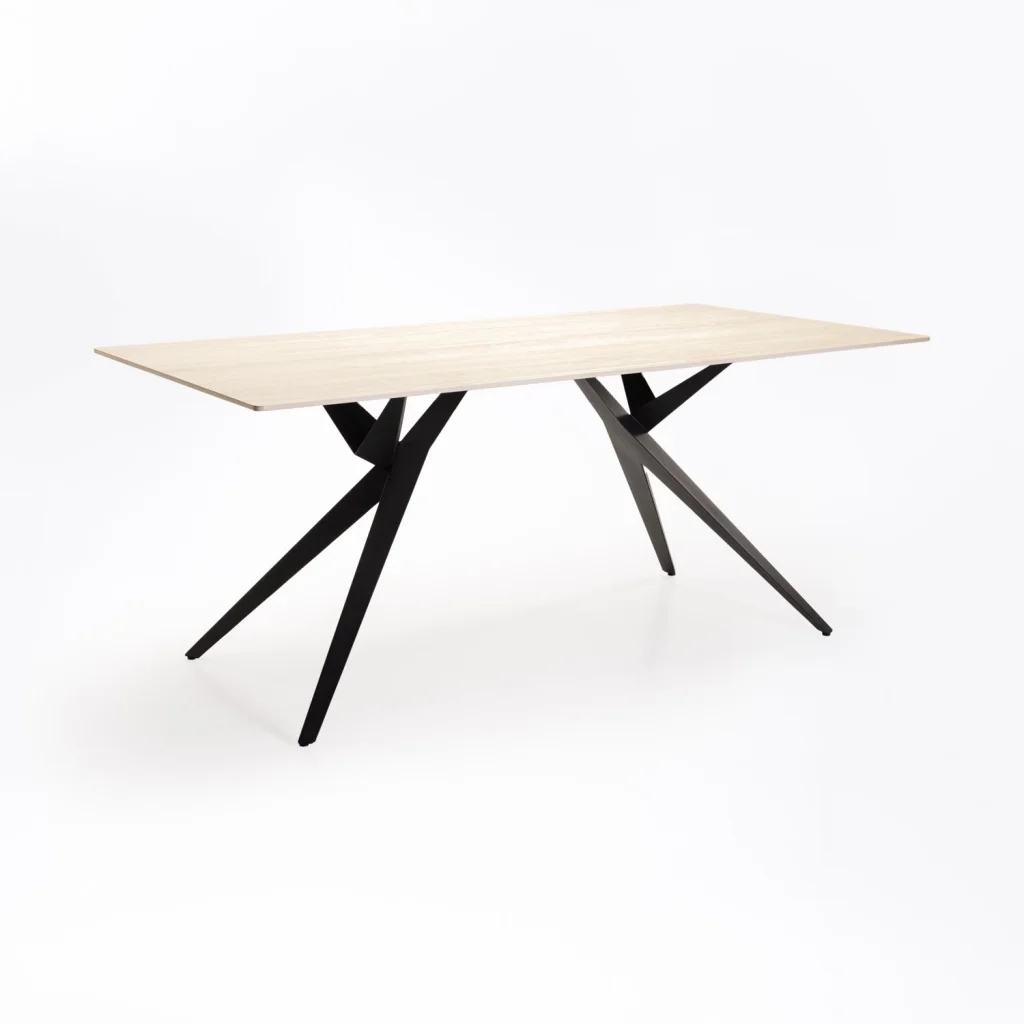 LIAM STONE TOP DINING TABLE - Image 5