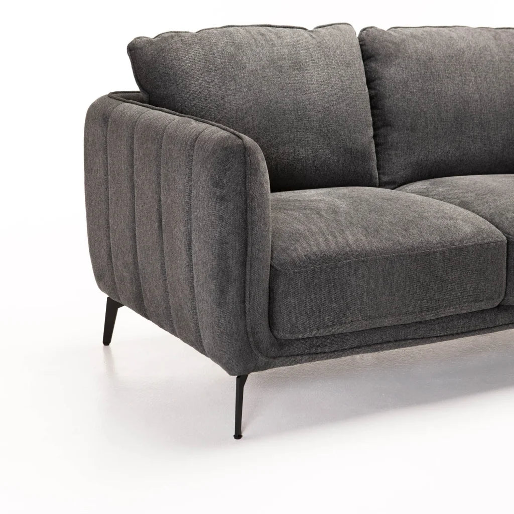 LINA FABRIC 2 SEATER COUCH - Image 5