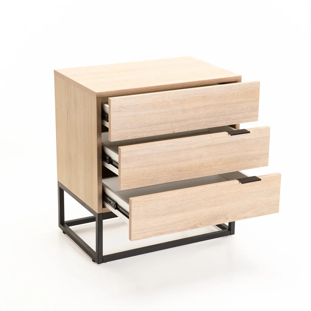 LODI 3 DRAWER PEDESTAL - Image 3