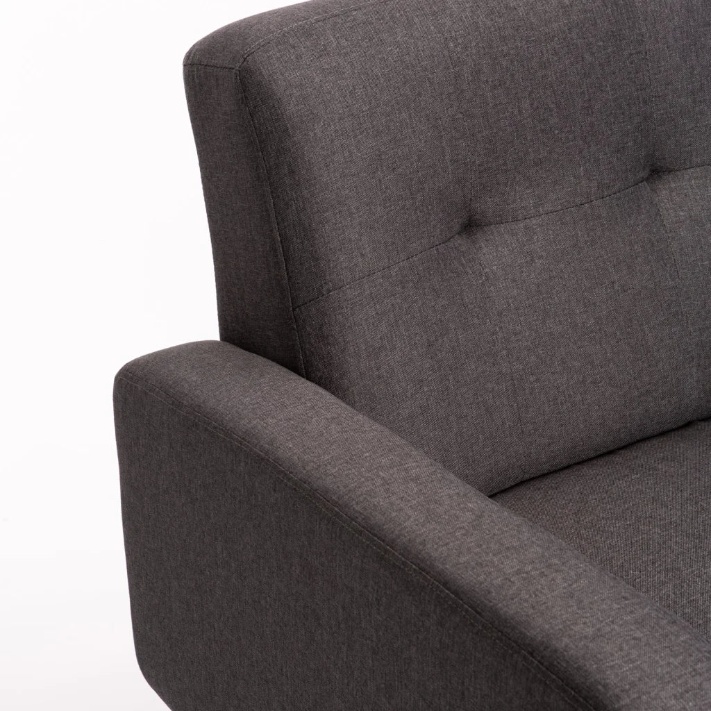 LUNA FABRIC 2 SEATER COUCH - Image 4