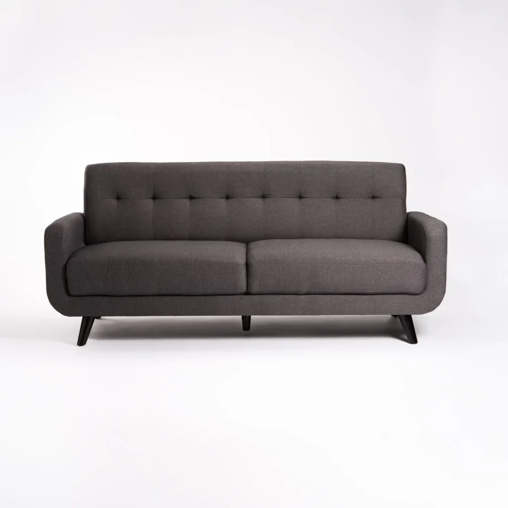 LUNA FABRIC 3 SEATER COUCH - Image 6