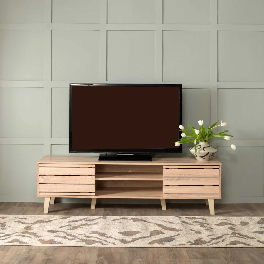 LYLA 160cm 2 DOOR TV UNIT - Image 2