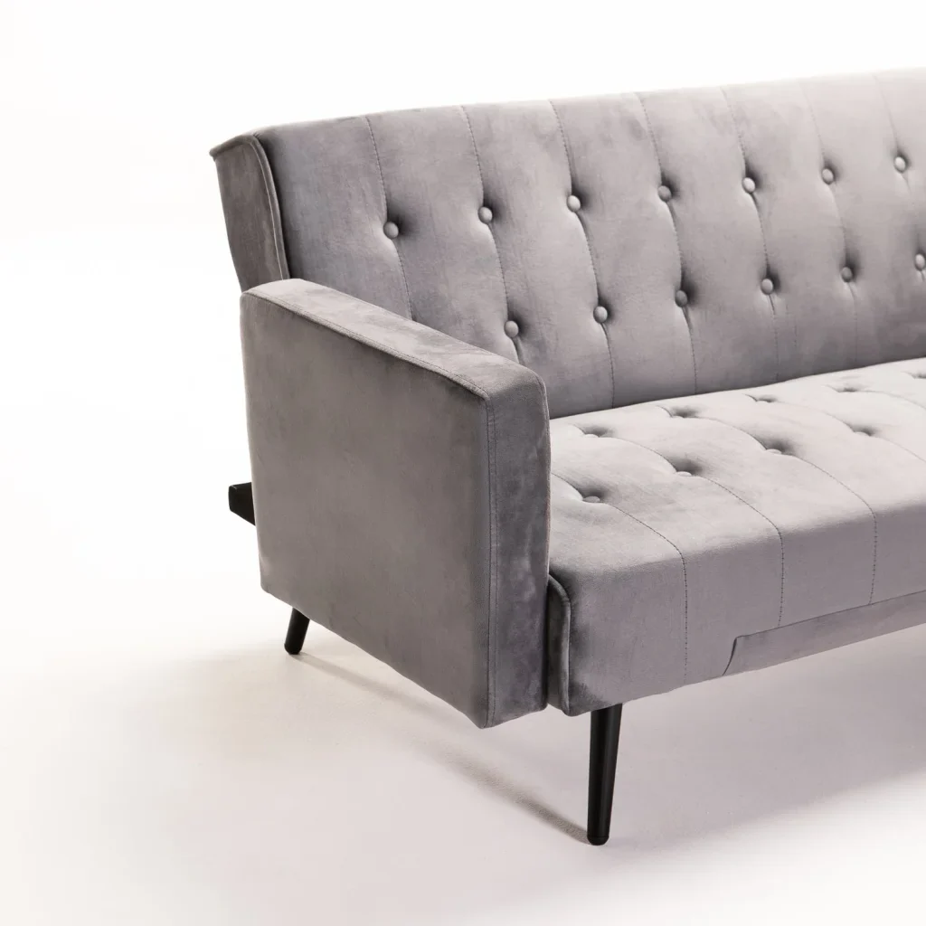 MAC VELVET SLEEPER COUCH - Image 14