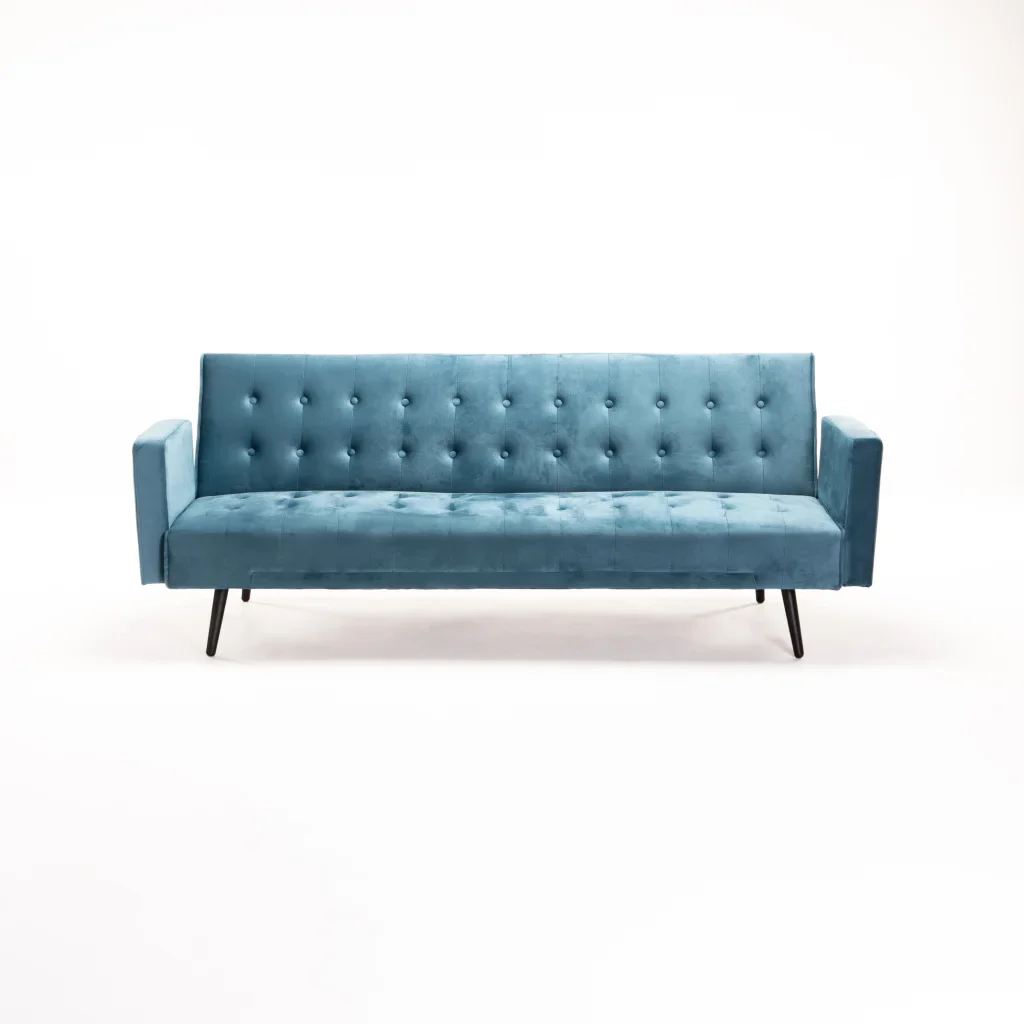 MAC VELVET SLEEPER COUCH - Image 3