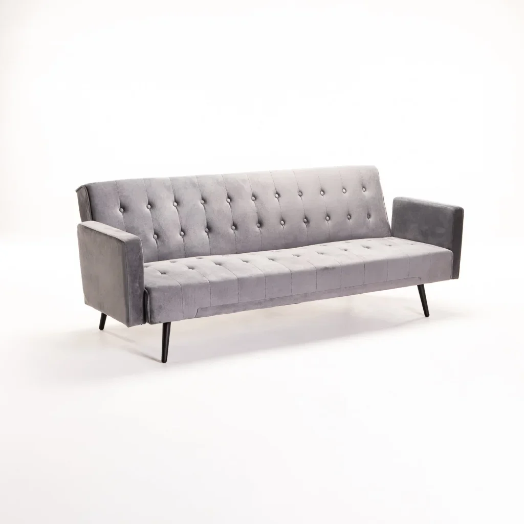 MAC VELVET SLEEPER COUCH - Image 8