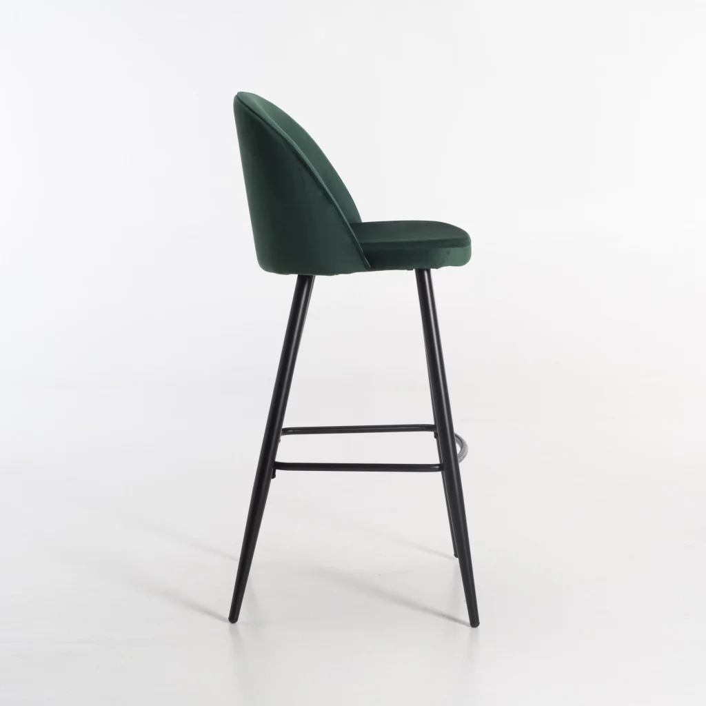 MADDIE VELVET KITCHEN STOOL - Image 13