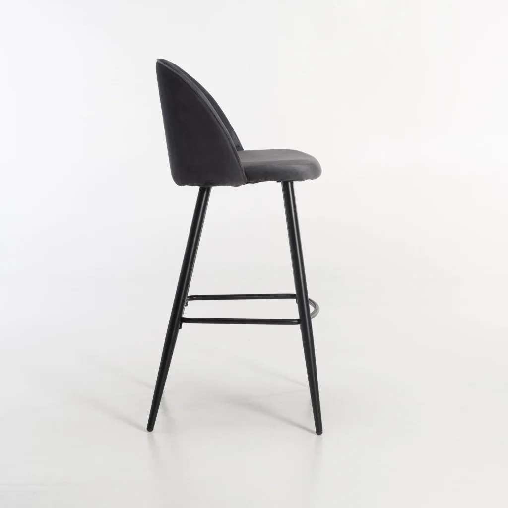 MADDIE VELVET KITCHEN STOOL - Image 18
