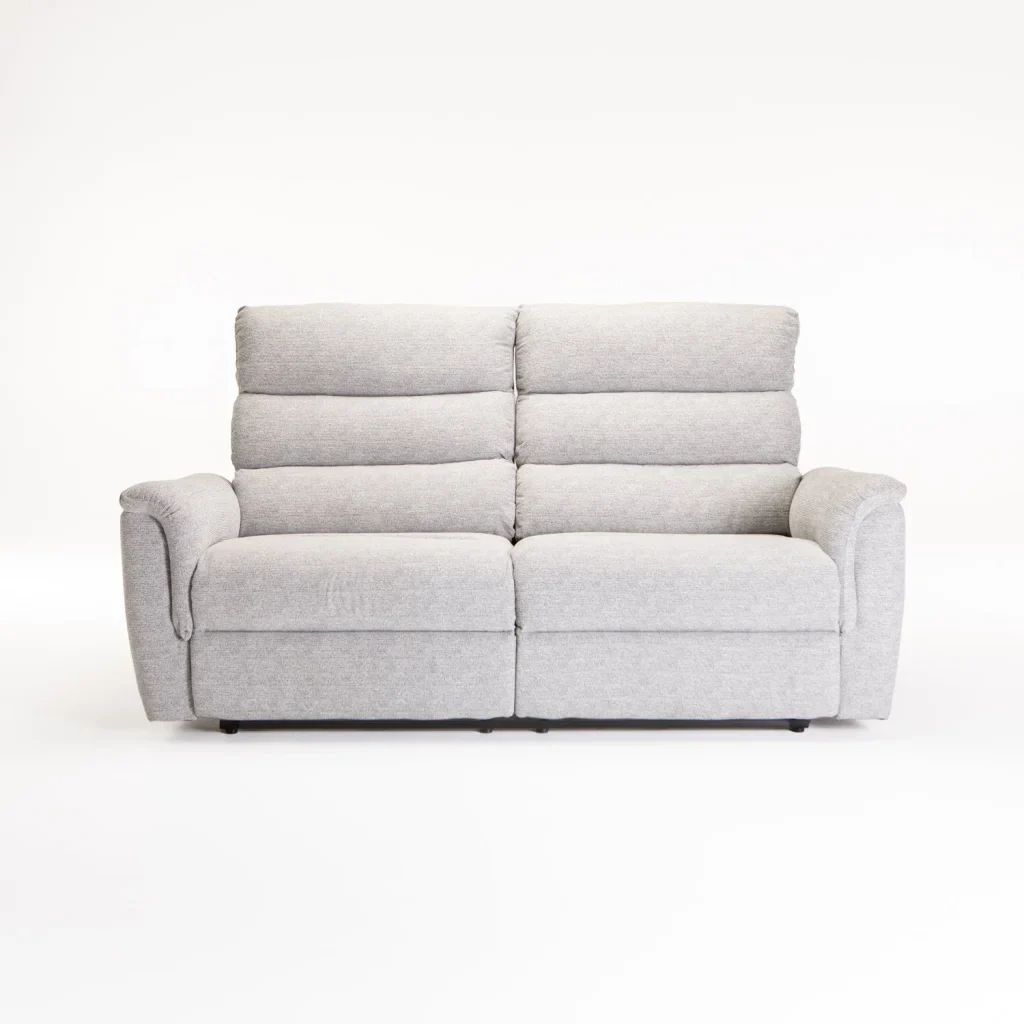MARCO FABRIC ELECTRIC POWER 3 SEATER RECLINER-GREY - Image 4