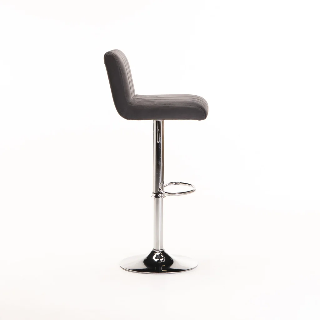 MIA VELVET BAR/KITCHEN STOOL - Image 3