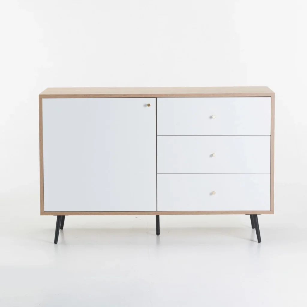 MONZA 1 DOOR 3 DRAWER SIDEBOARD - Image 2