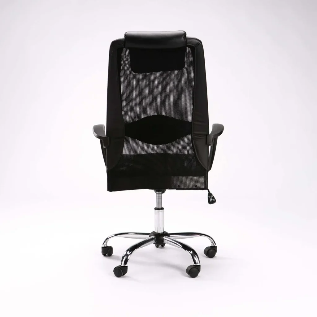 EXEC HIBACK OFFICE CHAIR W-156 CHROME BASE - Image 4