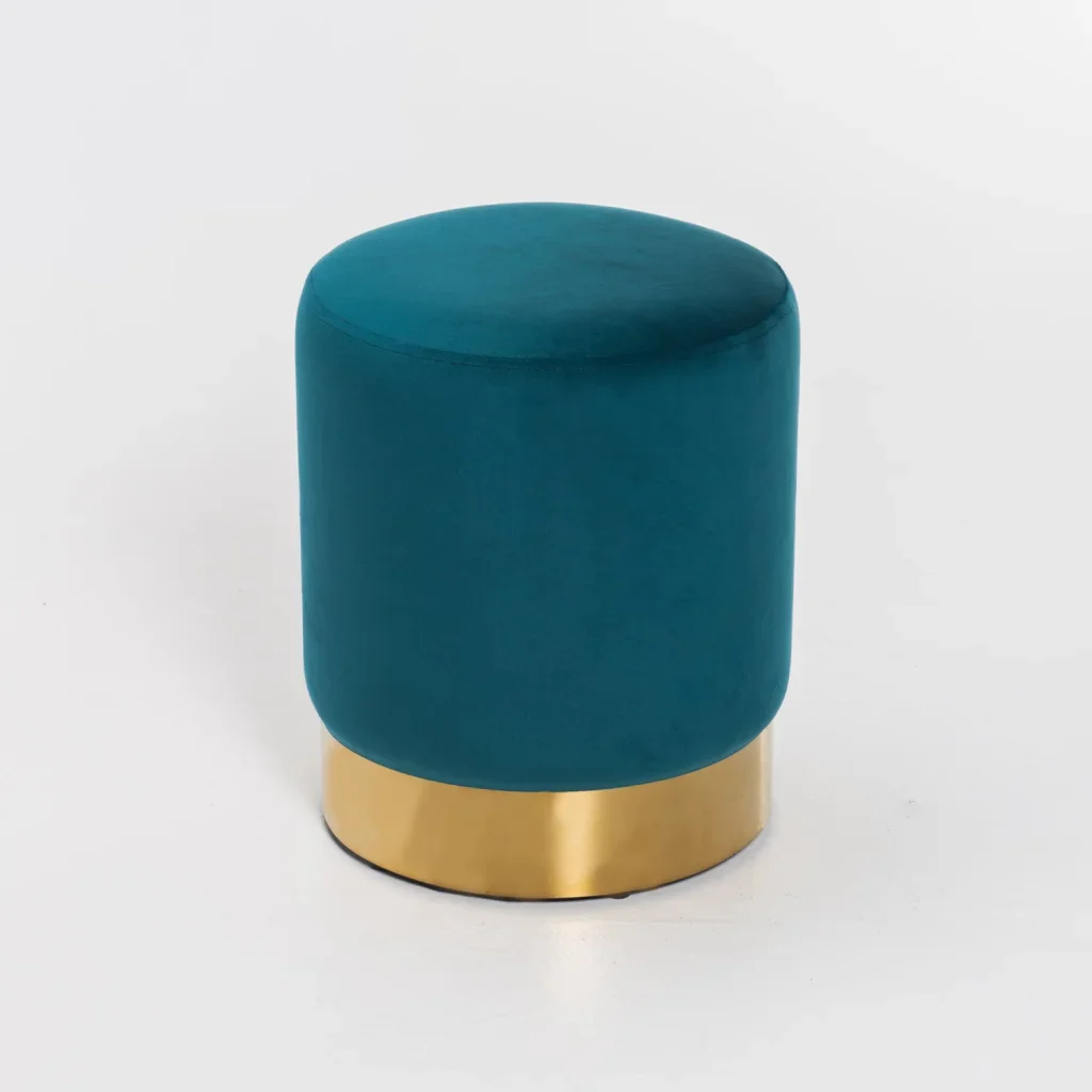 NEPTUNE VELVET OTTOMAN - Image 2