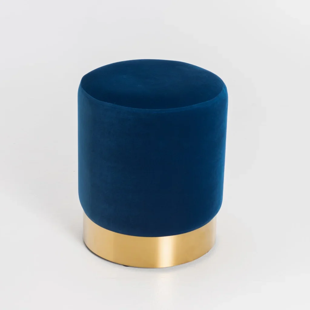 NEPTUNE VELVET OTTOMAN - Image 4