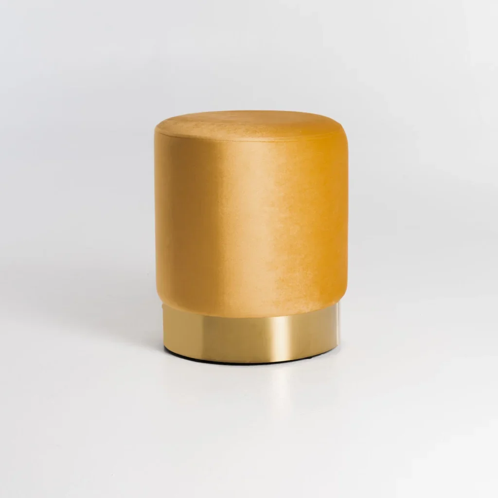 NEPTUNE VELVET OTTOMAN - Image 5