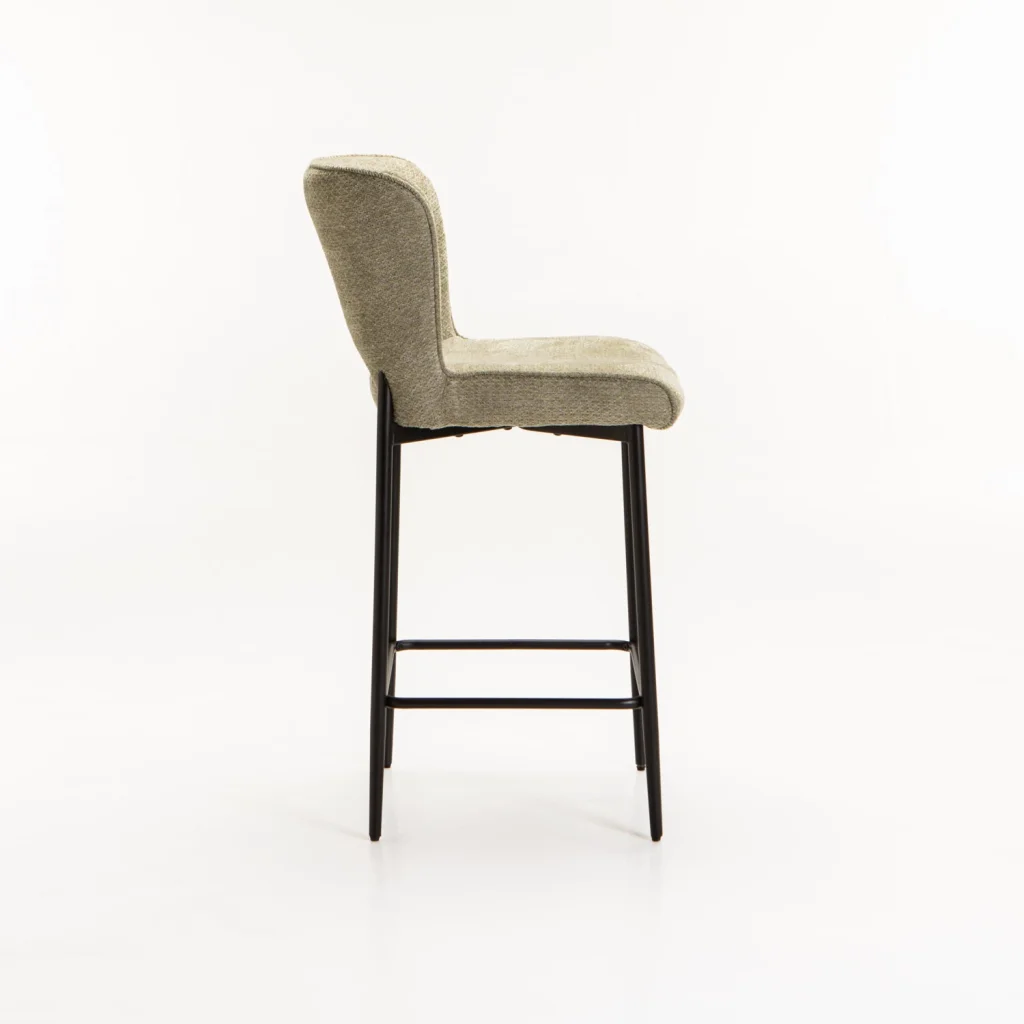 PAVIA FABRIC KITCHEN STOOL - Image 14