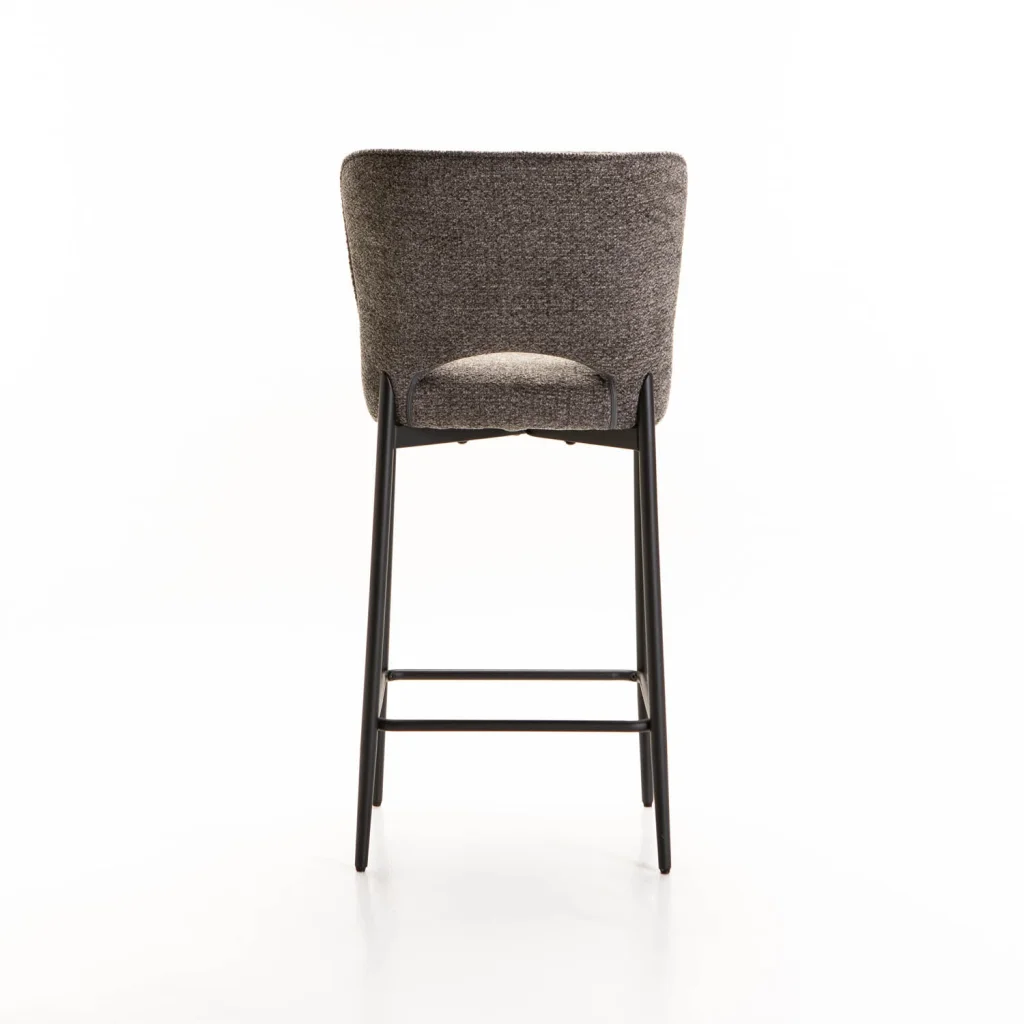 PAVIA FABRIC KITCHEN STOOL - Image 5