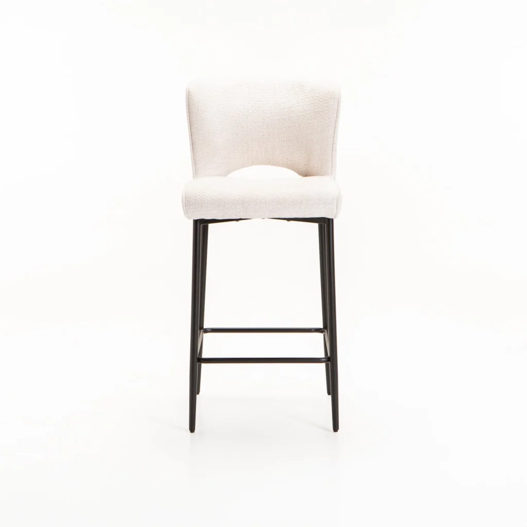 PAVIA FABRIC KITCHEN STOOL - Image 8