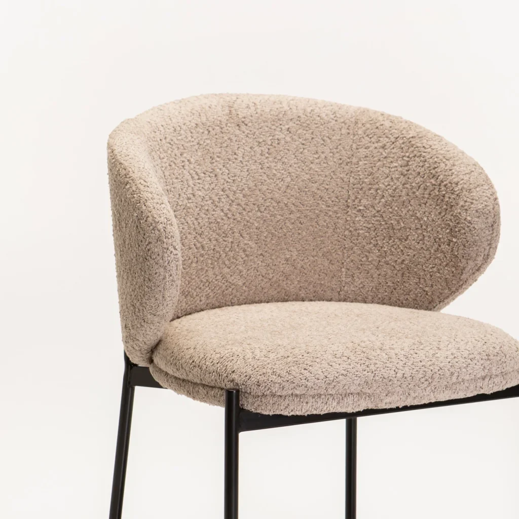 PHOEBE FABRIC DINING CHAIR - Image 15