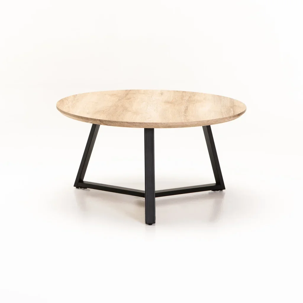 POPPY 80cm ROUND COFFEE TABLE - Image 3