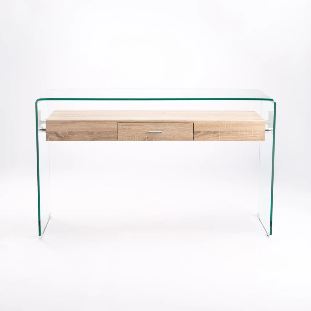IVY 120x40cm 12MM TEMPERED GLASS CONSOLE - Image 3
