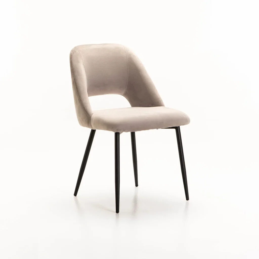 SADIE VELVET DINING CHAIR - Image 7