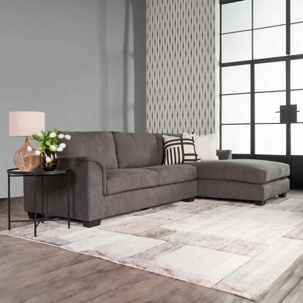 GIA FABRIC CORNER CHAISE - Image 7