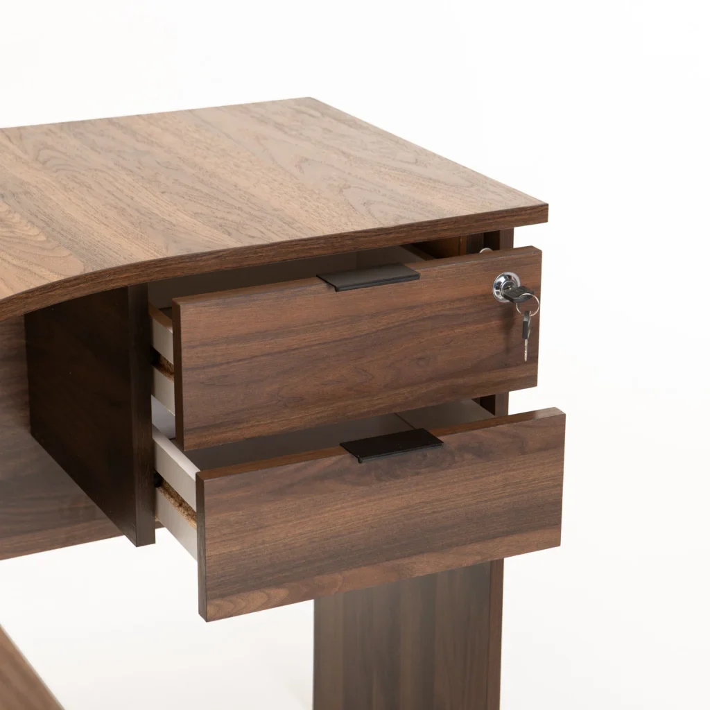 SOHO 120cm 2 DRAWER CORNER DESK - Image 16