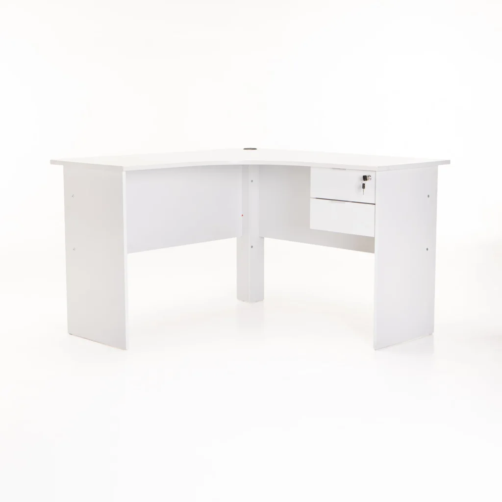 SOHO 120cm 2 DRAWER CORNER DESK - Image 9