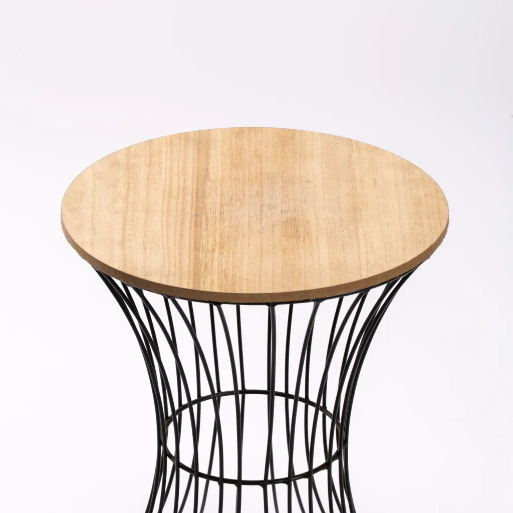SPIRO 36cm ROUND SIDE TABLE - Image 2