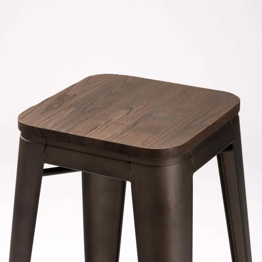 BRONX BARSTOOL WITH WOOD - Image 8
