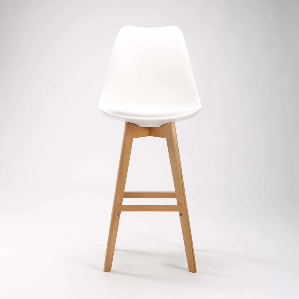 EVA WOODEN LEG BARSTOOL - Image 2